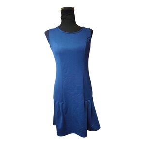 Women's Royal Blue pullover sleeveless Dress